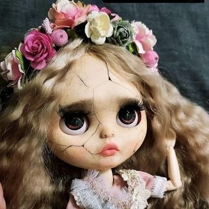 Blythe flower crown/ blythe flower headband